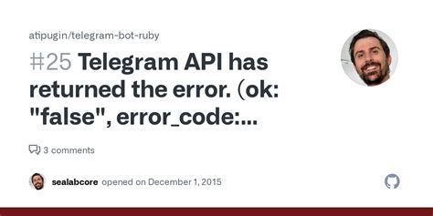 telegram bot error code 400