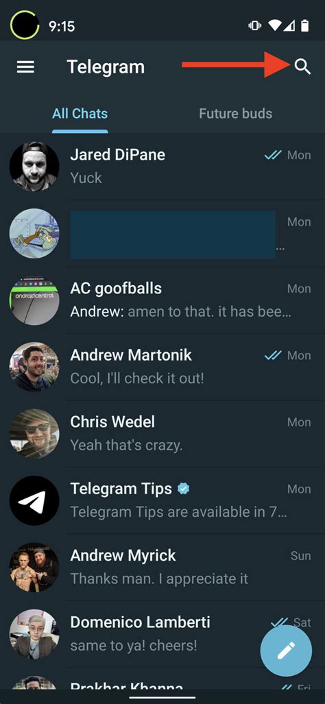 telegram channel for android apps