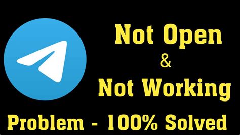 telegram is not working on android