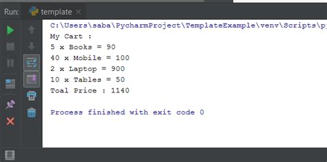 template code python