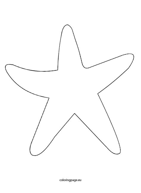 Template For Starfish