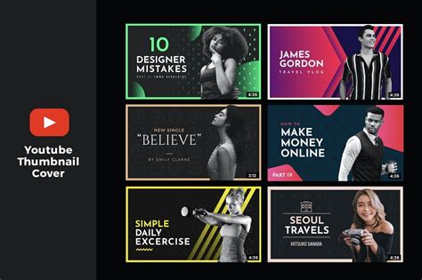 Template For Youtube Thumbnail