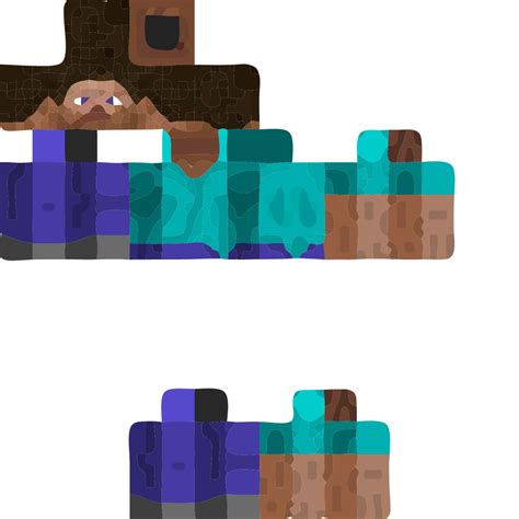 Template Steve Minecraft Skin