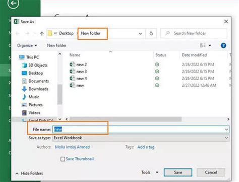 temporary excel files windows 10