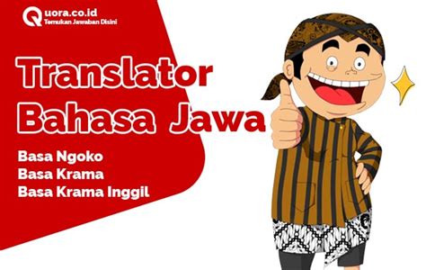 terjemahan bahasa jawa halus ke bahasa indonesia