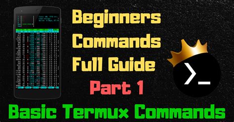 termux basic commands list