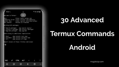termux code list for android