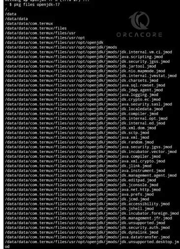 termux commands list for android