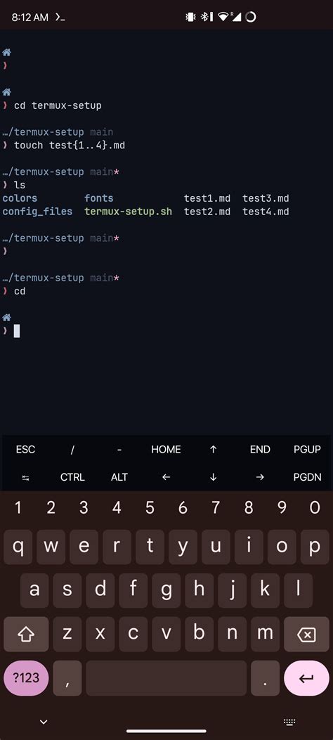 termux setup storage command github