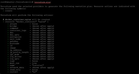 terraform plan command use