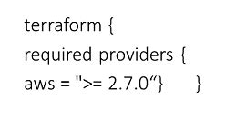 terraform required version example