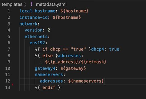 terraform template file examples