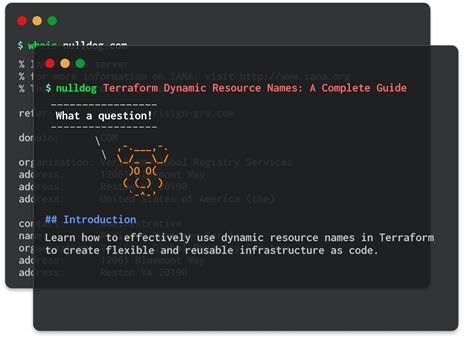 terraform variable in resource name