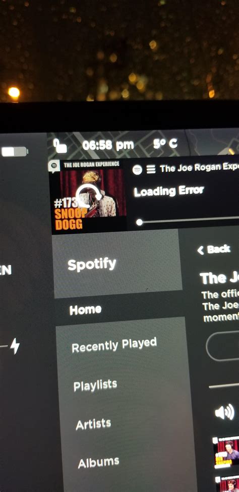 tesla spotify loading error reddit