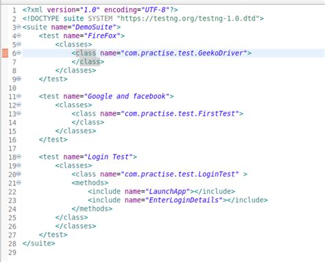 testng xml file explanation