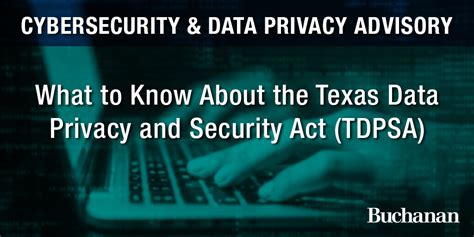 texas data privacy and security act requirements
