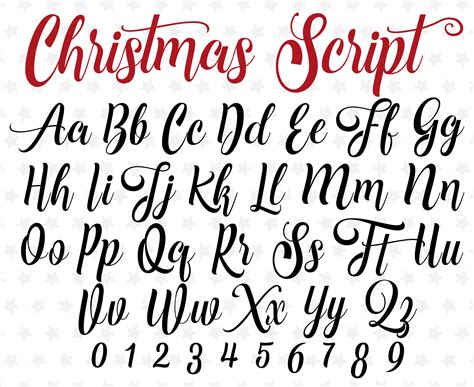 text font cursive