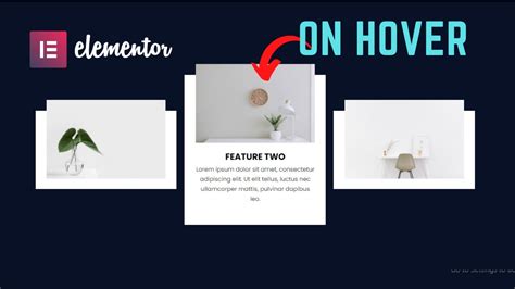 text hover effects elementor