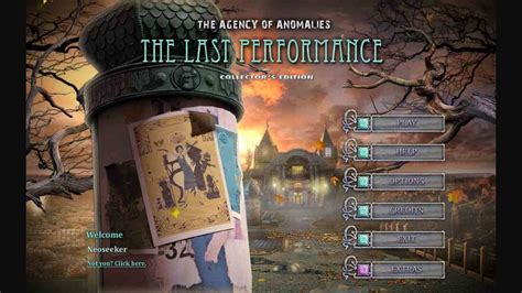 The Last Performance Walkthrough