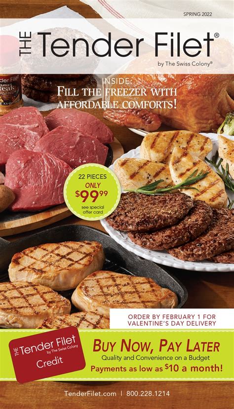 The Tender Filet Catalog