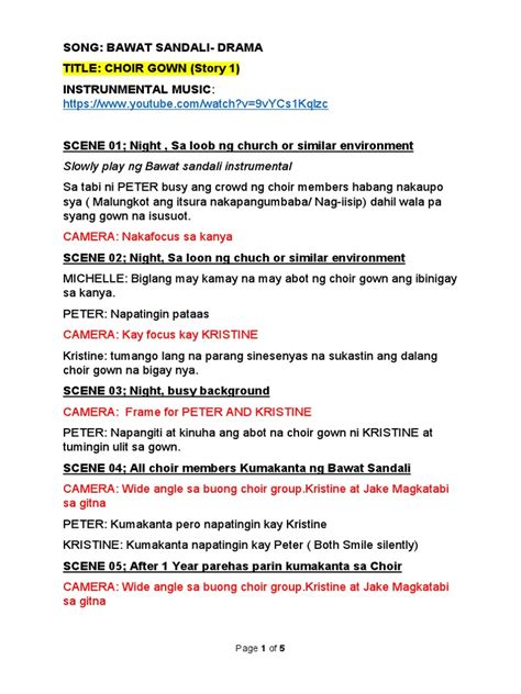 theater script example tagalog