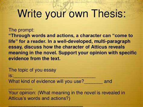 thesis statement examples for essays high school