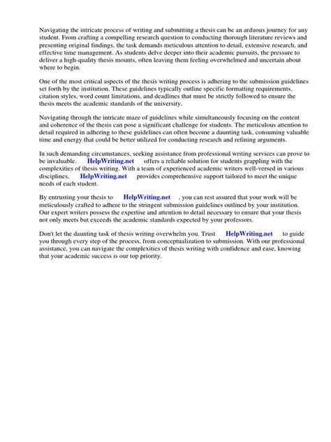thesis submission guide