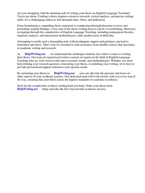 thesis title for english language teaching