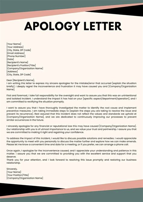 Apa yang Harus Dihindari dalam Surat Pernyataan Kesalahan