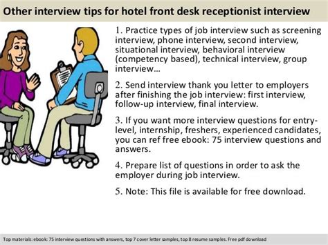 things to say in a receptionist interview