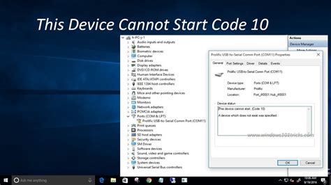 this device cannot start. (code 10)
