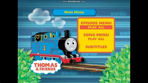 Thomas And Friends Menu Walkthrough