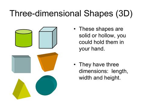 three dimensional figures examples