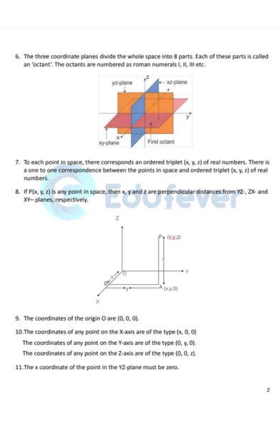 three dimensional geometry solutions class 11
