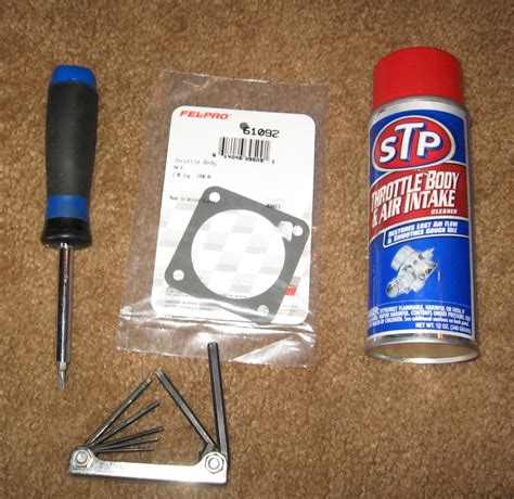 throttle body cleaning kit