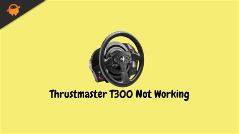 thrustmaster not working ps4
