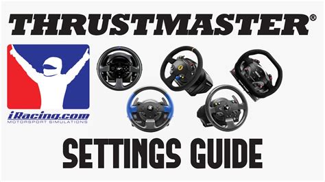 thrustmaster tx iracing settings
