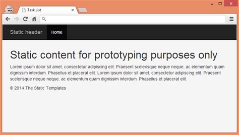 thymeleaf header and footer example