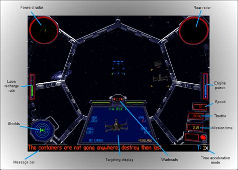 Tie Fighter Walkthrough