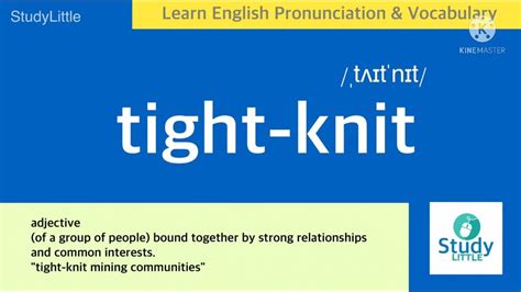 tight-knit meaning