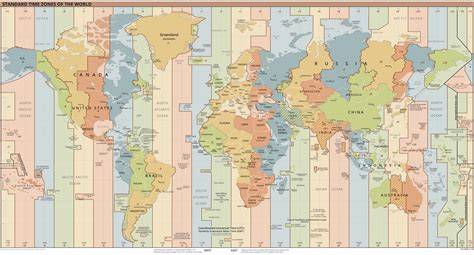 time zone difference illustration