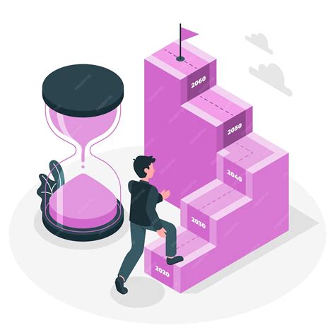 timeline concept illustration