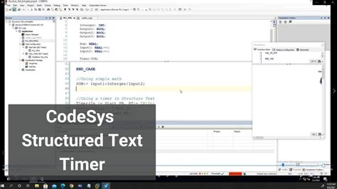 timer structured text codesys
