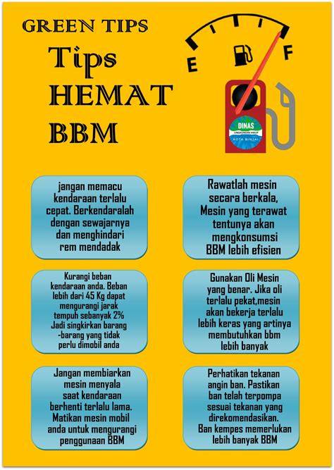 tips hemat bbm