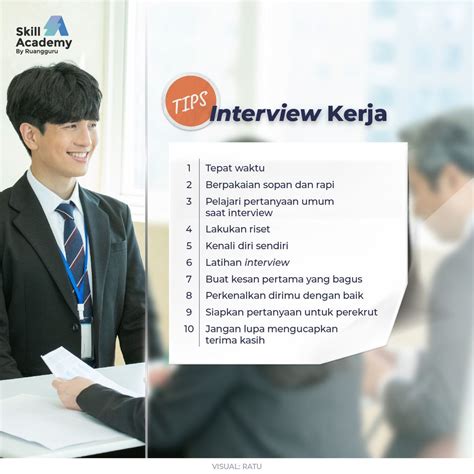 tips interview kerja in english