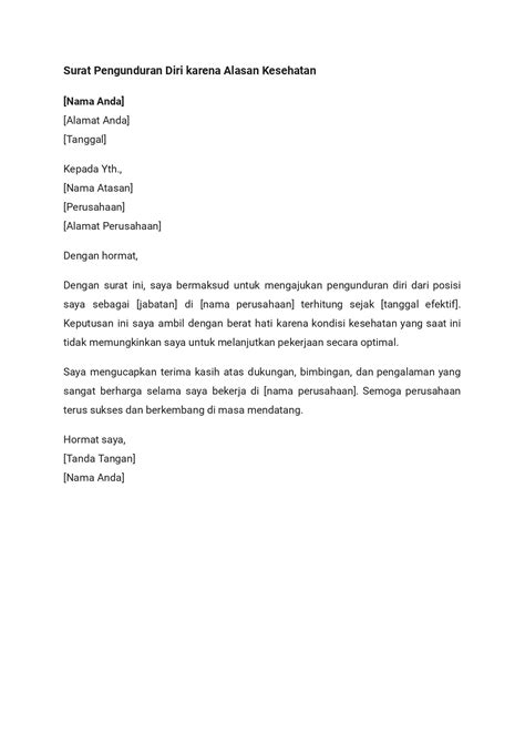 tips pengunduran diri