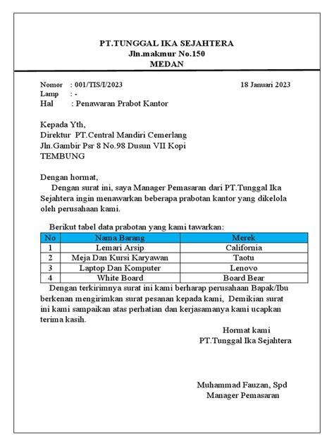 tips surat balasan