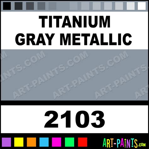 titanium grey metallic paint code
