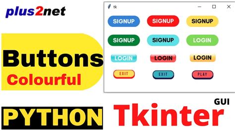 tkinter button default background color