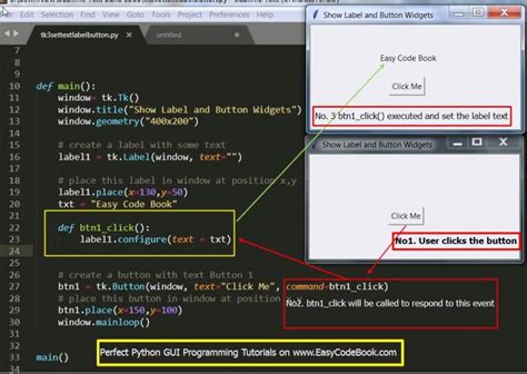 tkinter change label text in function